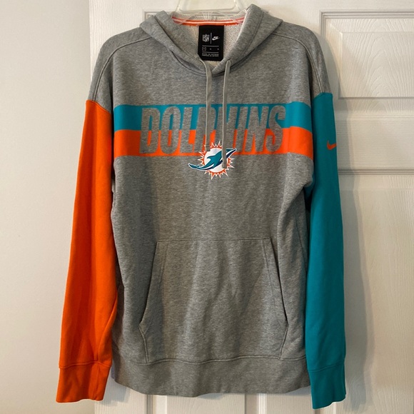 NFL Other - NFL Man Dolphins Hoodie size M excellent condition bust 46” long 26”